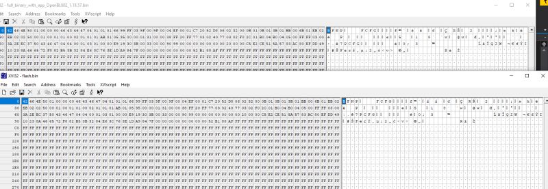 Screenshot of a console window displaying the detailed boot log and system messages from a BL602 chip, including partition, Wi-Fi, TRNG tests, and GPIO errors.