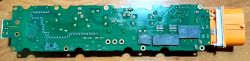 Płyta PCB z modułu ICCU Hyundai MOBIS z widocznym złączem pomarańczowym