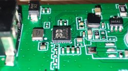 Circuit Board with BK7231N Chip Circuit board with Beken BK7231N chip.