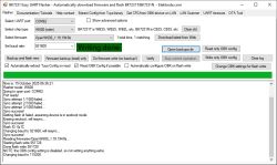 BK7231N Easy UART Flasher interface with “Writing done” message