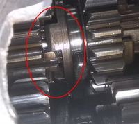 MZ250 ES/2 - Nieprawidłowe zazębianie dwójki po złożeniu skrzyni biegów