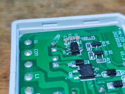 LZWSM16-1 Module Printed Circuit Board Close-up of the LZWSM16-1 module's printed circuit board.