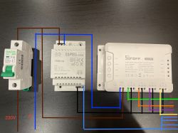 Sonoff 4CH Pro R3 - irrigation control, 24V solenoid valves, Zamela TRM-24 transformer