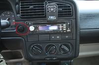 VW Passat B4 1.8 1994 - lokalizacja złącza diagnostycznego Bosch 0261203188/189