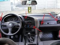 Jak naprawić nawiew ciepłego powietrza w BMW E36 320i 1995?