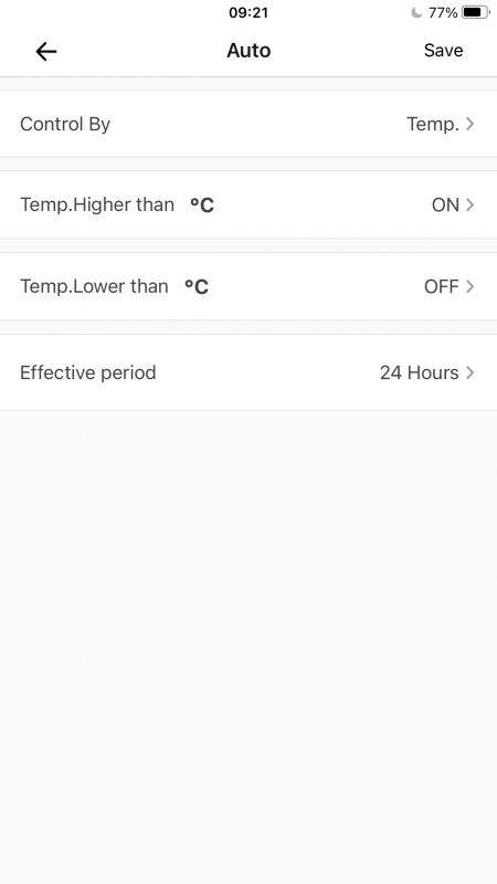 [ESP32] Termostat z wyświetlaczem i WiFi - Sonoff THR320D - aplikacja eWeLink