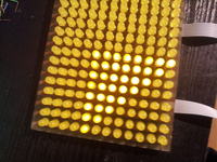 [ATmega32][C] - Zegar na ściane z wyświetlaczem 12x30