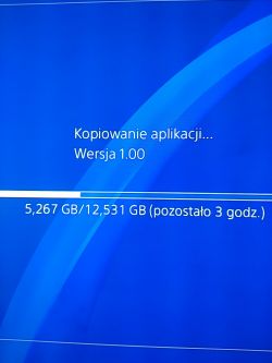 Błąd instalacji gier na PS4 Slim - zatrzymuje się na połowie, piszczący dźwięk