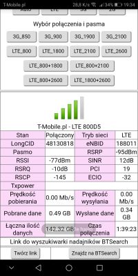 ZTE MF286 Router Antenna Recommendations: Strengthen LTE Signal at 800MHz, 7.4km from BTS