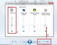 Unitra AT9100 - Bezpieczna głośność AUX z komputera przez mini jack na chinch?