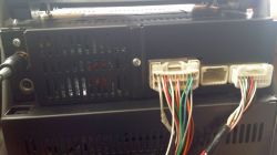 Toyota Prius NHW20R - Rozpiska pinów radia 86120-47230 Pioneer Typ C