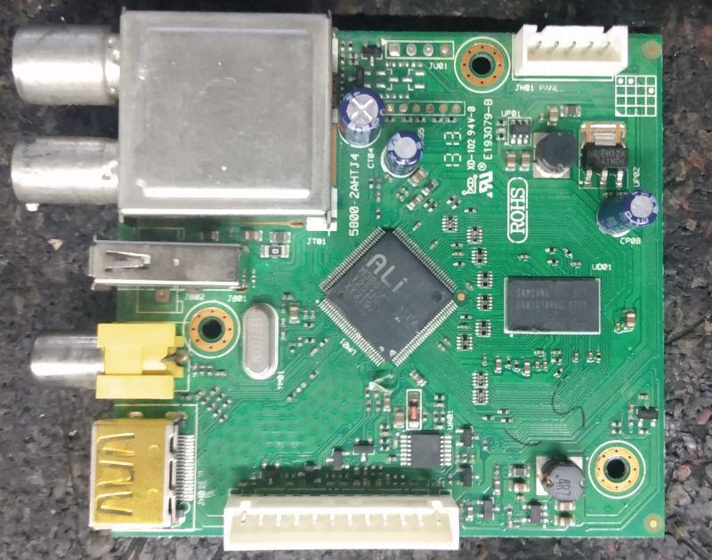 DVBT decoder Synaps THD-2857, looking inside