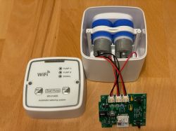 [BK7231N - CBU] WD-01ADE Tuya water pump with WiFi: Pin Configuration,Btn