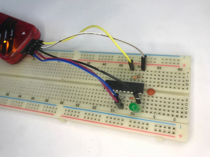 PIC16LF1459 tutorial - USB HID support in the free SDCC compiler - LED, mouse and keyboard