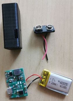 6F22 Li-Ion, czyli akumulator 9V z drukarki 3D 6F22 Li-Ion, czyli akumulator 9V z drukarki 3D