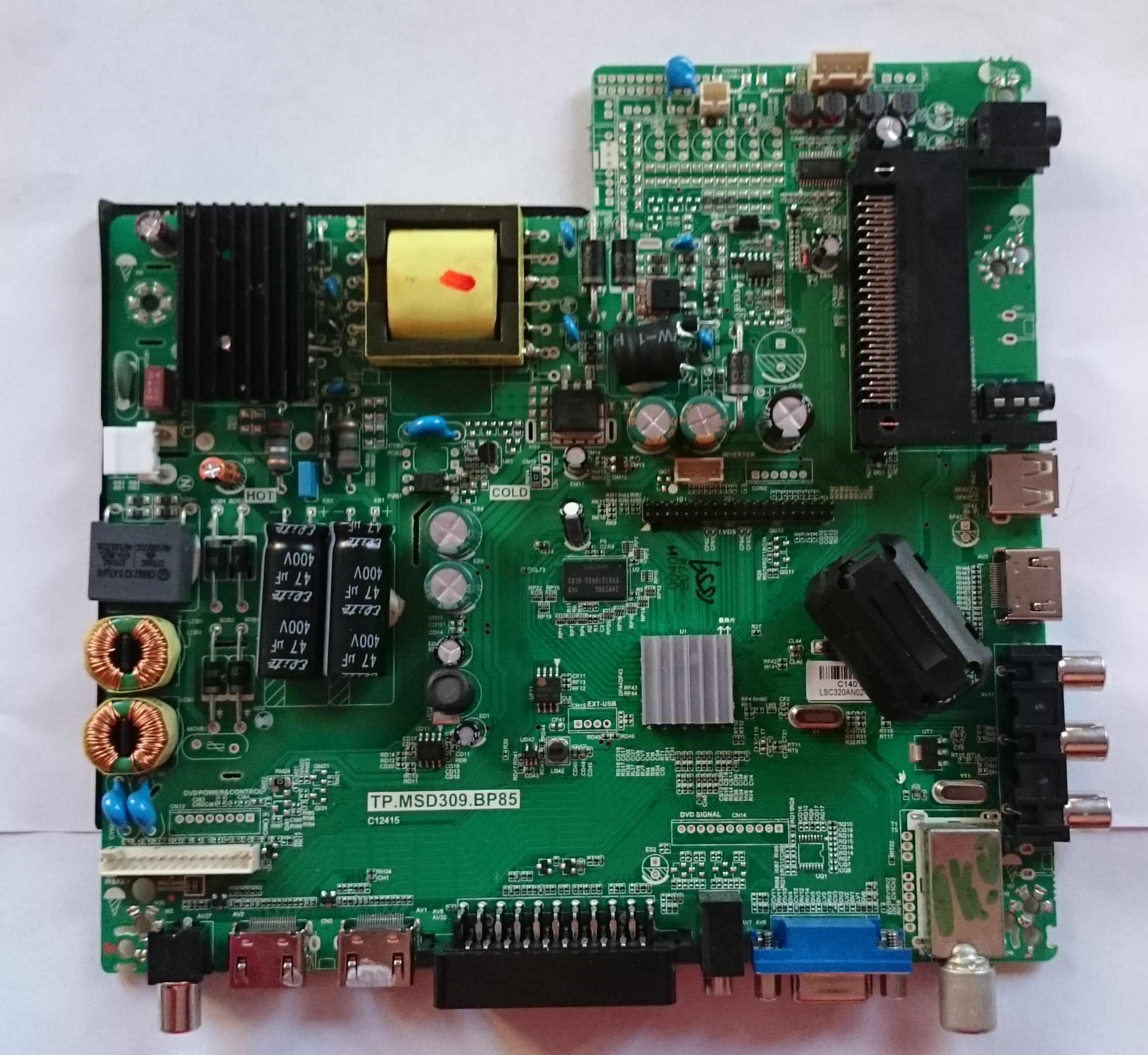 BLAUPUNKT 32/147I-GB-5B-HBKUP-UK wsad GD25Q32 TP.MSD309.BP85 matr ...