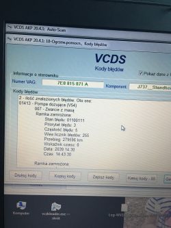 VW T5: Ustawienia i kodowanie dogrzewacza Thermo Top C - aktywacja 3 grupy