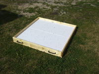 Solar collector - heating water in a small pool Solar collector - heating water in a small pool