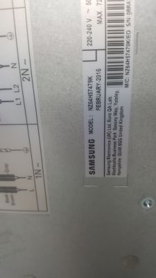 Samsung NZ64H57479K - wahania napięć 5V i 12V w module DA92-00530A uszkodzony rezystor RP2