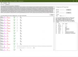 TuyaMCU Explorer/Analyzer program interface with packet data in hex format.