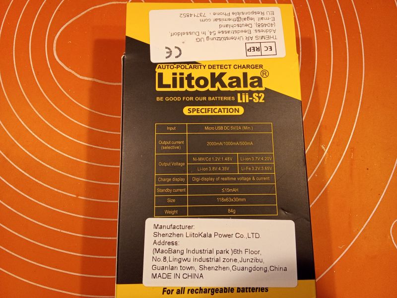 LiitoKala Lii-S2 - Ładowarka akumulatorów dla każdego. Krótki opis, dużo zdjęć.