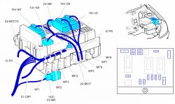 Peugeot206 1,9D 02r lub Partne - Schemat silnika Peugeot 206 02 rok, 1,9D sil dw8 Lub Partner od 03