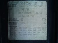 VW Golf3 kombi 95 - Jaki to właściwie model silnika?