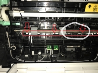 Samsung C460FW - Zacięcie papieru po wymianie fusera