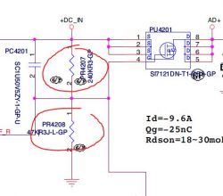 Dell p26e001 FX3MC rev A00 nie ładuje baterii i nie włącza się