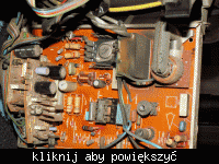 TV Telefunken chassis 514 zwężony obraz do środka.