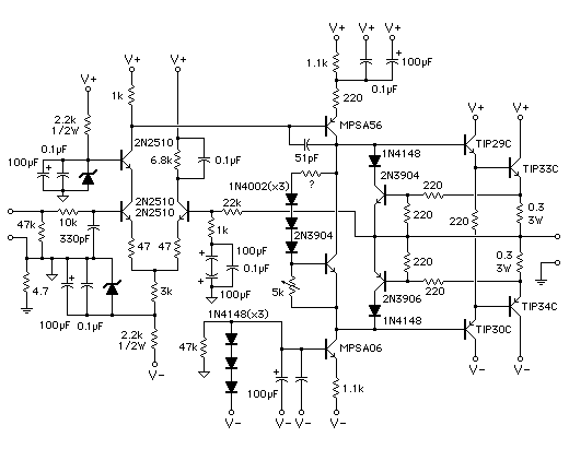 wzmacniacz 40W-60W na TIP-ach - elektroda.pl 12v circuit diagram coach 