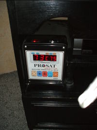 Dwa wyświetlacze do sterownika ogrzewania