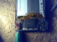 Ipod nano 8GB spalona czesc