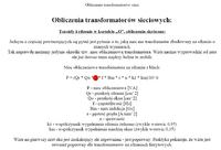Jak obliczyć parametry transformatora sieciowego do wzmacniacza lampowego?
