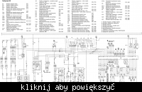 schemat instalacji elektrycznej VECTRA B 1.7 TD - ISUZU