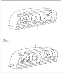 Seat Cordoba- brak podświetlenia zegarów