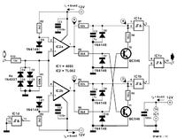 Detektor składowej stałej na wyjściu wzmacniacza