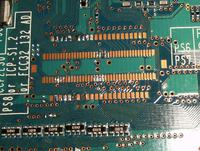 PS2 Slim Brak obrazu po uszkodzeniu ścieżek.