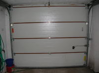 Mechanizm napędowy bramy garazowej panelowej.