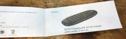 Instrukcja pilota z klawiaturą do Smart TV Box