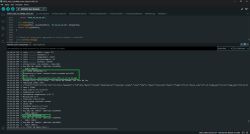 Screenshot of Arduino IDE showing logs from ESP32 recording an MP3 stream
