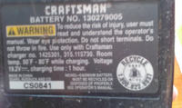 Craftsman 19.2V - Naprawa baterii Craftsman 19.2V - Naprawa baterii