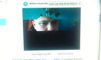 Niepełny obraz Skype podczas rozmowy Niepełny obraz Skype podczas rozmowy