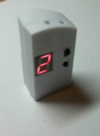 Zdalny mini częstotliwościomierz / obrotomierz / licznik impulsów Zdalny mini częstotliwościomierz / obrotomierz / licznik impulsów