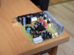 Wzmacniacz audio do komputera PC jako karta PCI Wzmacniacz audio do komputera PC jako karta PCI