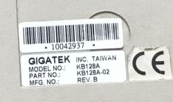 Stare programowalne klawiatury sklepowe PS/2 Gigatek KB128A i KB980 Stare programowalne klawiatury sklepowe PS/2 Gigatek KB128A i KB980
