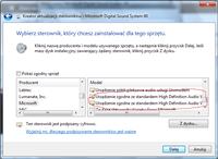 Brak dźwięku po formacie - Intel 82801FB ICH6, Gigabyte GA-81915G, Win7 32-bit