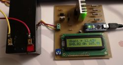 Miernik pojemności akumulatorów żelowych 12V na Arduino NANO