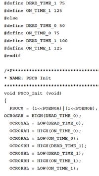 AT90PWM - Jak zrealizować funkcję HIGH i LOW w AVRstudio?
