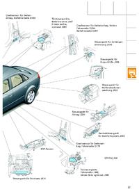2006 Audi A4 B7 Airbag Crash sensor